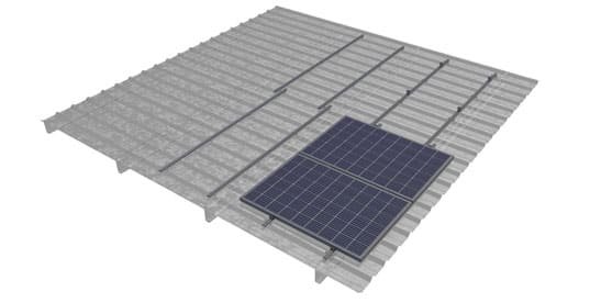 Photovoltaic solar structure for all types of roofs, coverings, and surfaces. INTEGRATED CS-Direct 