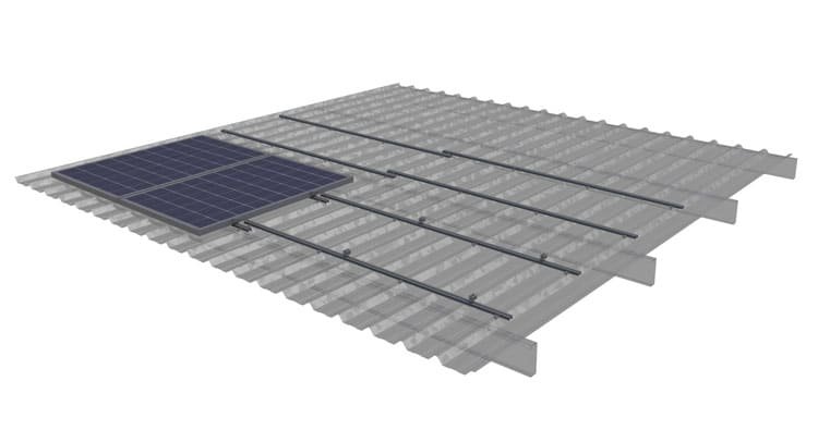Estructuras para placas solares con sistema integrado CS-Direct