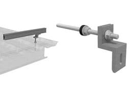 Fasteners for photovoltaic solar structures