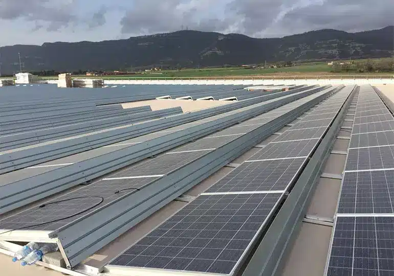 Estructuras de placas solares para Bon Preu