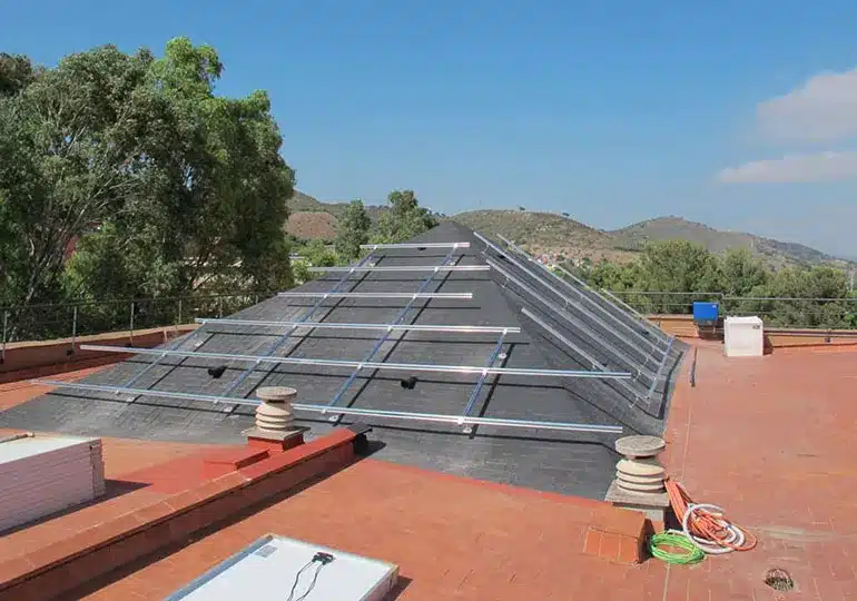 Estructuras de soporte en Campus Mundet en Barcelona