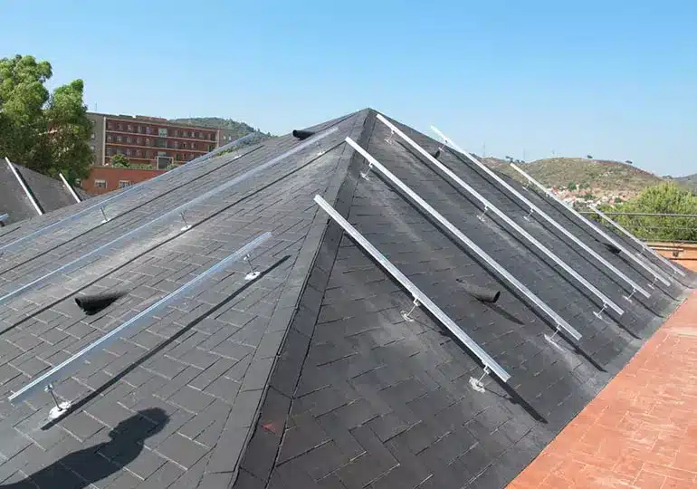 Estructuras de soporte en Mundet, Barcelona