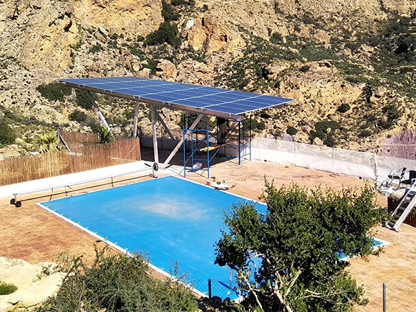 Photovoltaic pergola